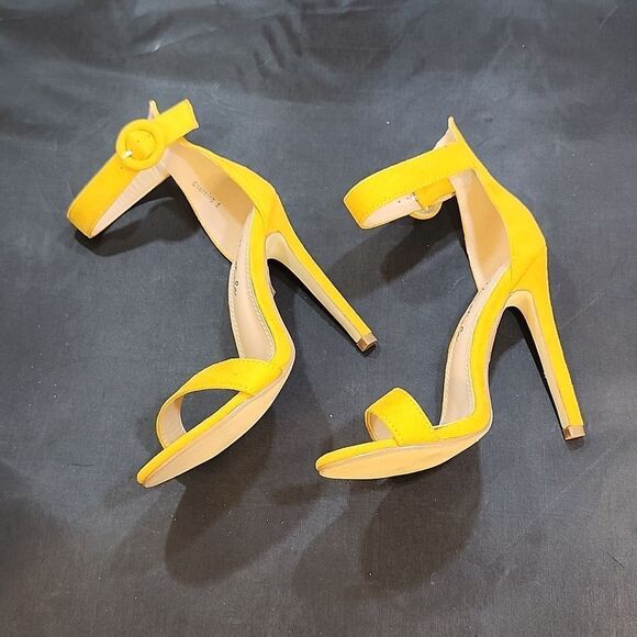 BRAND NEW HERSTYLE CHARMING- ANKLE STRAP ROUNDED BUCKLE OPEN TOE STILETT… - Picture 15 of 16